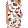 Christmas Dachshund Pajama Set 1