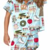 Christmas In New York Pajama Set 1