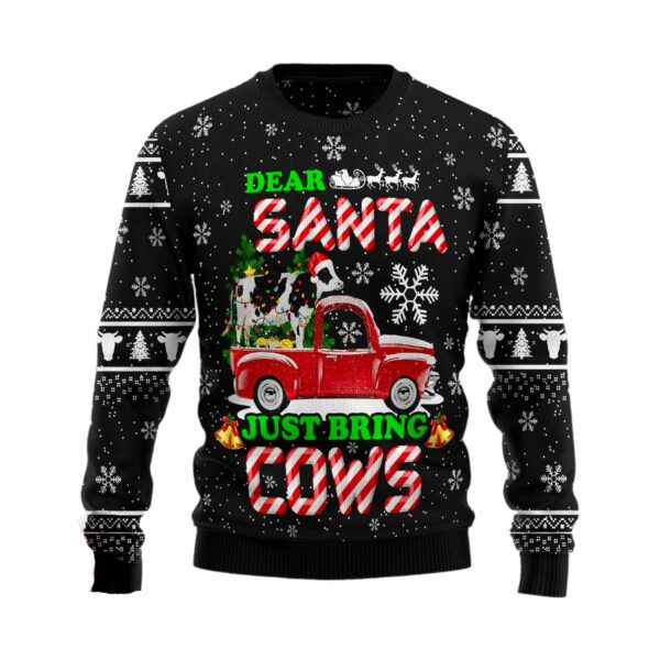 Dear Santa Just Bring Cow Ugly Christmas Sweater