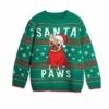 Holiday Time Santa Paws Bulldog Ugly Christmas Sweater