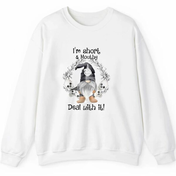 Im Short And Mouthy Deal With It Halloween Shirt 2 5