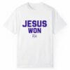 Josh Hoove Wearing Jesus Won Tcu Fca Shirt 1 2