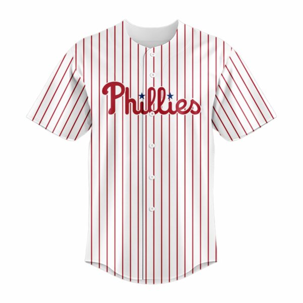 Philles We Own The East Baseball Jersey 1