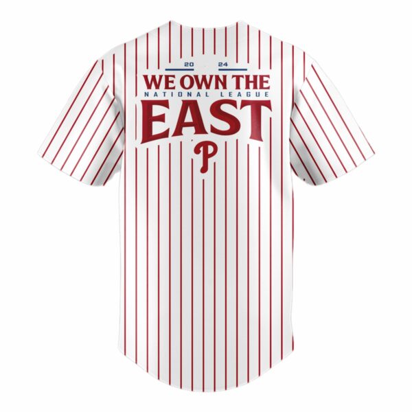 Philles We Own The East Baseball Jersey 2