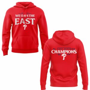 Phillies 2024 We Own The National East Division Champions Hoodie