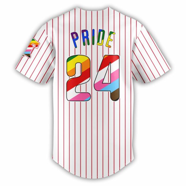 Phillies Pride Night Baseball Jersey 2