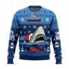 Shark Santa Jaws Ugly Christmas Sweater 1