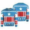 US Superhero Ugly Christmas Sweater