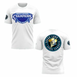 2024 Triple A National Champhions Las Vegas Space Cowboys Shirt 0