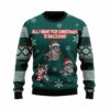 All I Want For Christmas Is Raccoons Ugly Christmas Sweater 4 6