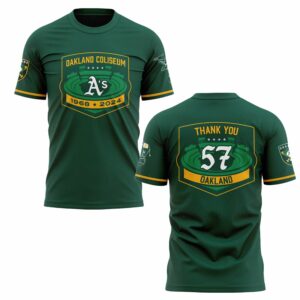 Athletics 57th Anniversary Shirt 0