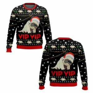 Avatar Appa Sky Bison yip yip Ugly Christmas Sweater 4 6