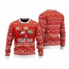 Baseball Ho Ho Homerun Ugly Christmas Sweater 1 1