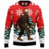 Bigfoot Ugly Christmas Sweater 1 1