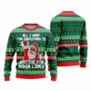 Black Santa All I Want For Christmas Ugly Christmas Sweater 4 7