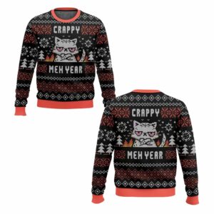 CRAPPY MEH YEAR Ugly Sweater 4 6