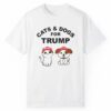 Cats Dogs For Trump Shirt 0 1 2