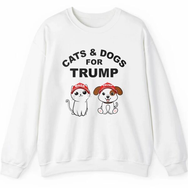 Cats Dogs For Trump Shirt 0 2 5