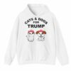 Cats Dogs For Trump Shirt 0 3 4