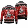 Christmas Four Wheel oh What Fun It Is To Ride Ugly Christmas Sweater 1 1