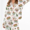 Christmas Joyland Satin Pajama Set For Women 3