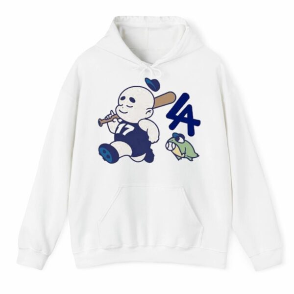 Chunky LA Dodgers Baby 10oz Fleece Shirt 3 4