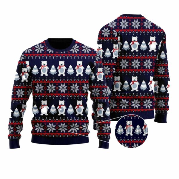 Cozy Bear Ugly Christmas Sweater 1 1