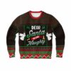 Dear Santa Define Naughty Ugly Christmas Sweater 4 7