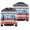 Delta Air Lines A330 Ugly Christmas Sweater 1 1