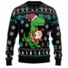 Dinosaur Ugly Christmas Sweater 1 1