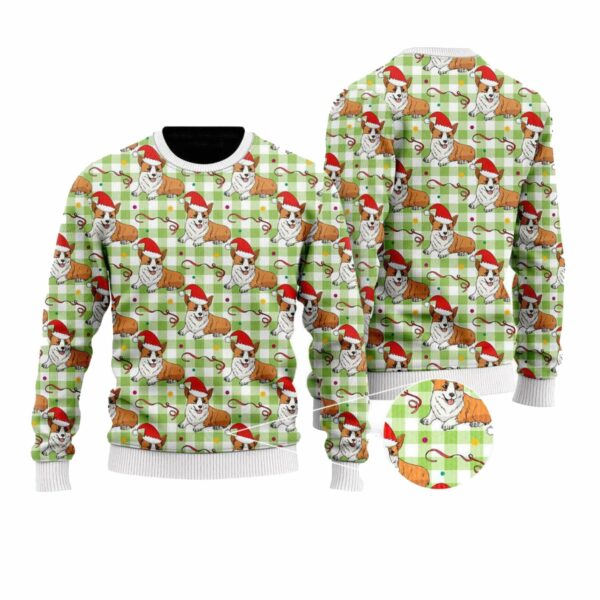 Dult A Very Corgi Ugly Christmas Sweater 1 1