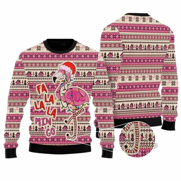 Fa La La La Min Go Ugly Christmas Sweater 1 1