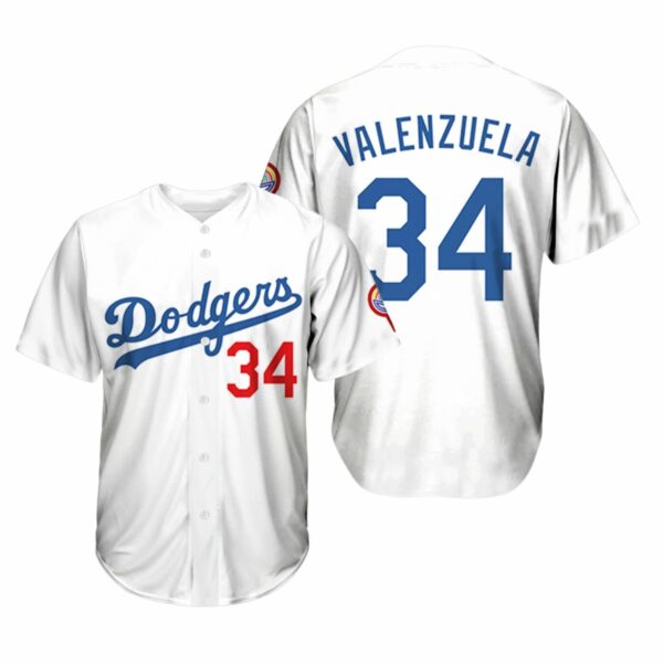 Fernando Valenzuela Dodgers Jersey 1 1