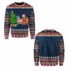 Firefighter Presents Ugly Christmas Sweater 1 1