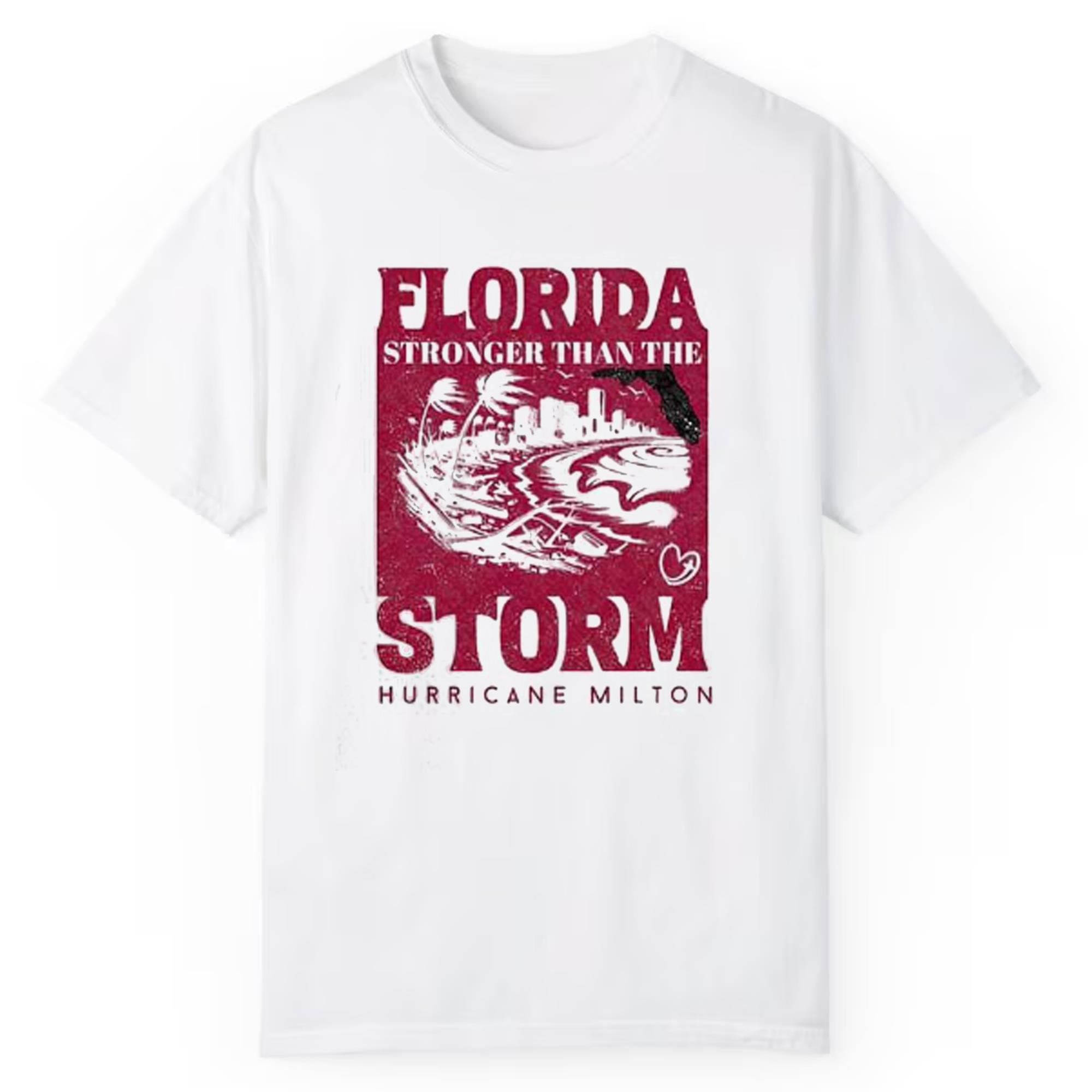 Florida Stronger Than The Storm Hurricane Milton 2024 Shirt 1 2