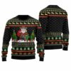 Funny Santa Cowboy Ugly Christmas Sweater 1 2