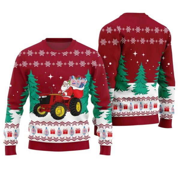 Funny Santa With Diddy Oil Ugly Christmas Sweater 1 1