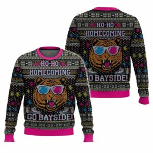 Go Bayside Homecoming Christmas Ugly Sweater 4 6