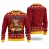 Hay There Pumpkin Cow Ugly Christmas Sweater 1 1