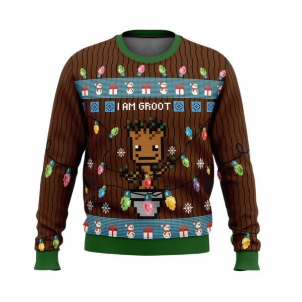 I Am Groot Ugly Christmas Sweater 1 2