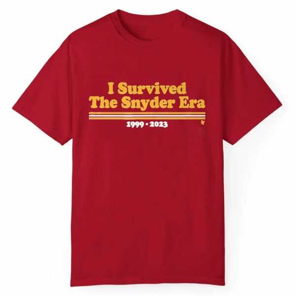 I Survived The Snyder Era 1999 2023 Shirt 1 3