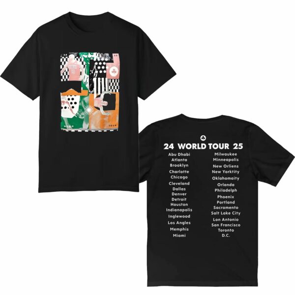 Joe Mazzulla Celtics 24 World Tour 25 Shirt 1