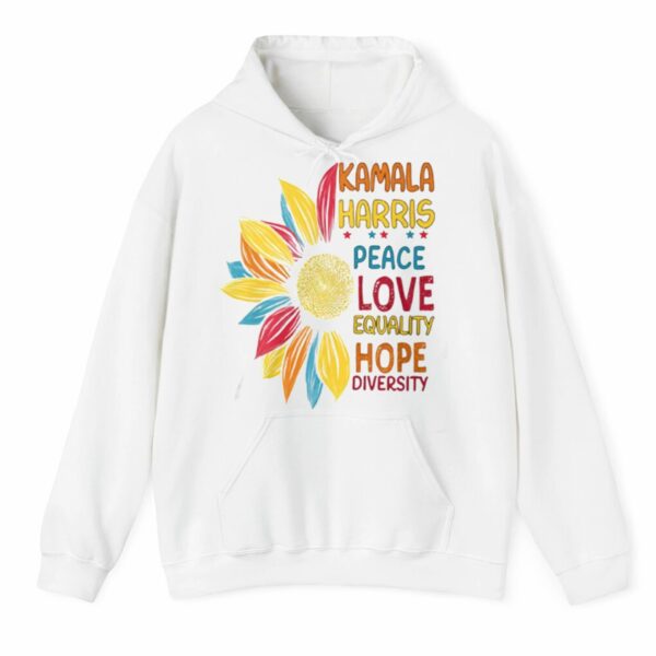 Kamala Harris Peace Love Equality Hope Diversity Shirt 3 4