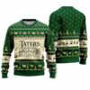 LOTR Funny Christmas Taters Potatoes Green Ugly Christmas Sweater 1 2