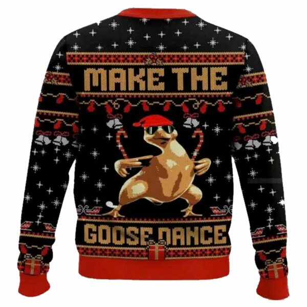 Make The Goose Dance Ugly Christmas Sweater 2