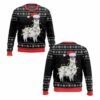 Merry Alpaca Funny Christmas Ugly Sweater 4 6