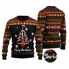 Merry Christmas Firefighter Ugly Christmas Sweater 4 7