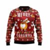 Merry Corgmas Funny Red Funny Ugly Christmas Sweater 1 2