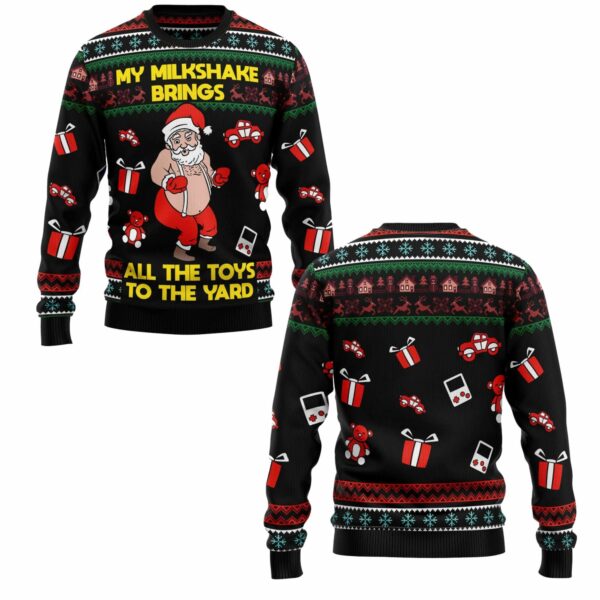 My Milkshake Bring Christmas Ugly Sweater 1 1