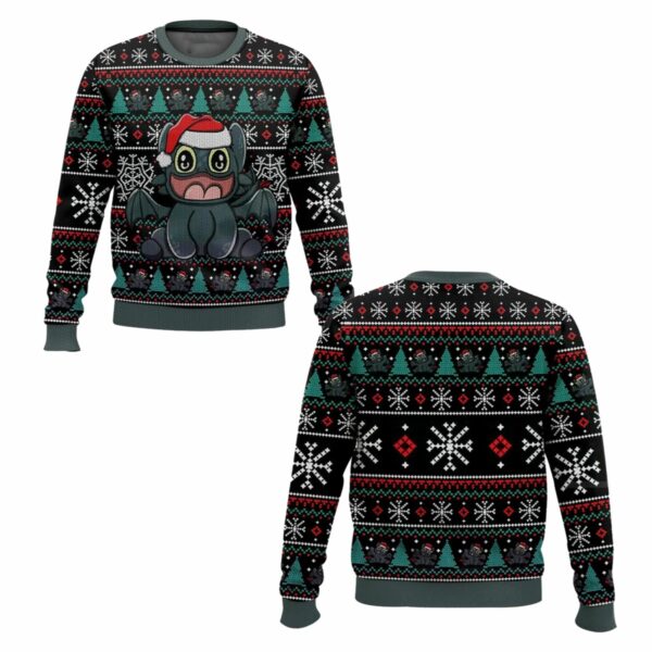 Night Fury How to Train Your Dragon Ugly Sweater 4 7